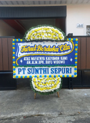 Papan Bunga Duka di Jiwan