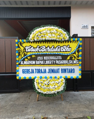 Papan Bunga Duka di Jiwan