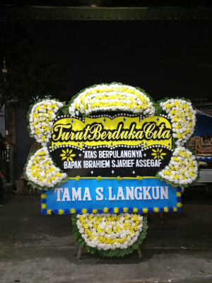 Papan Bunga Duka di Jiwan